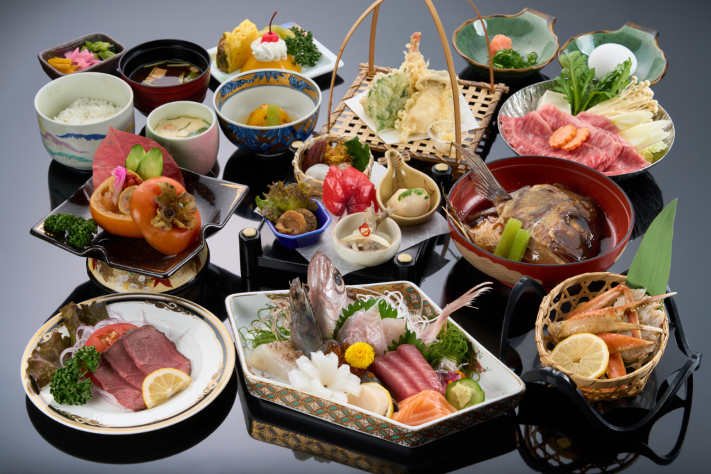 コース料理の外観